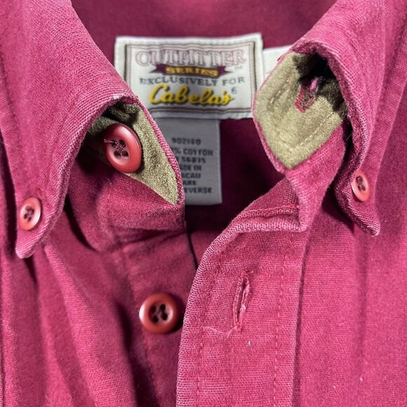 Cabelas Shooting‎ Shirt Mens Small Reg Elbow Pads Outfitter Series Hunting shirt - Picture 6 of 10